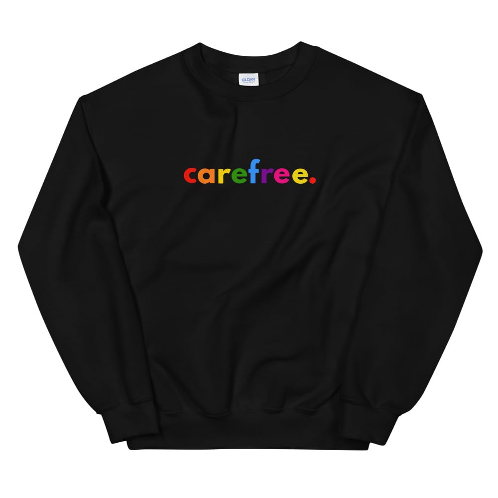 Image of Unisex Carefree Multicolor Sweatshirt