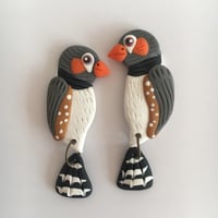 Image 3 of Your Pet Bird - custom made earrings
