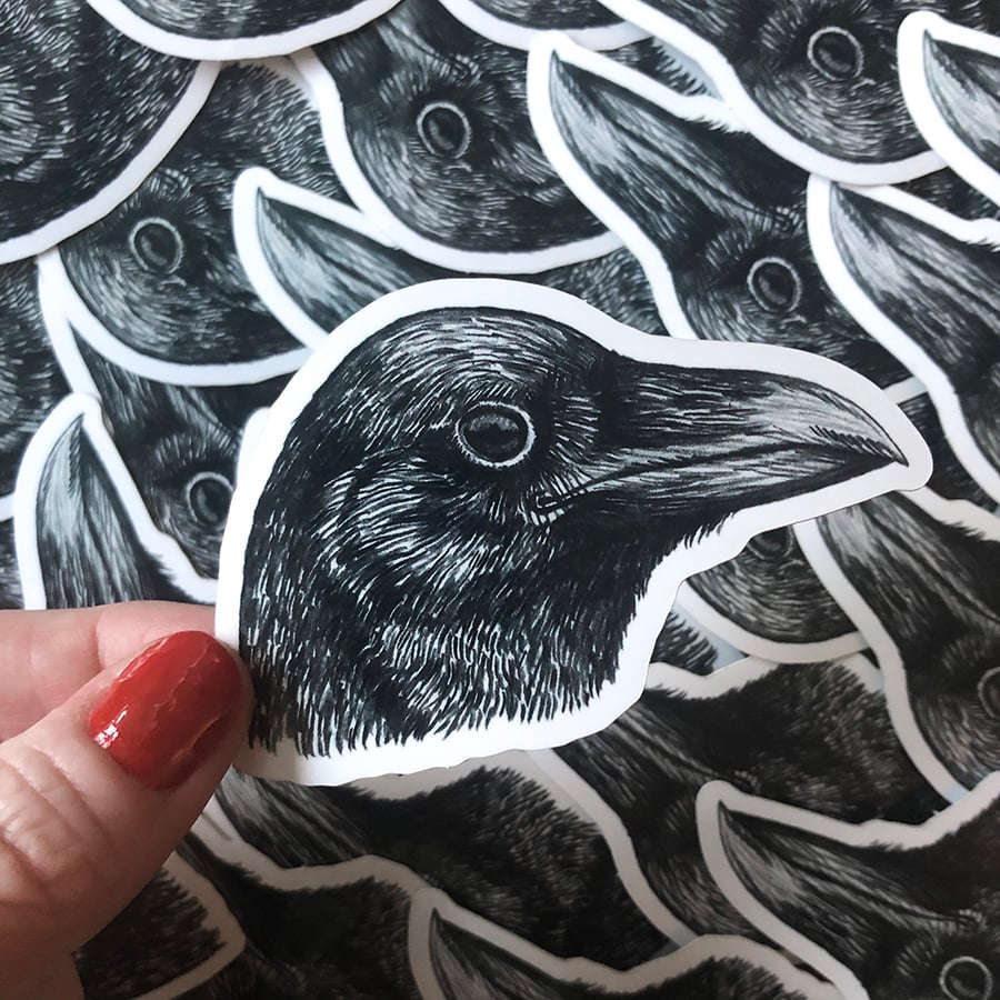Image of Raven Sticker