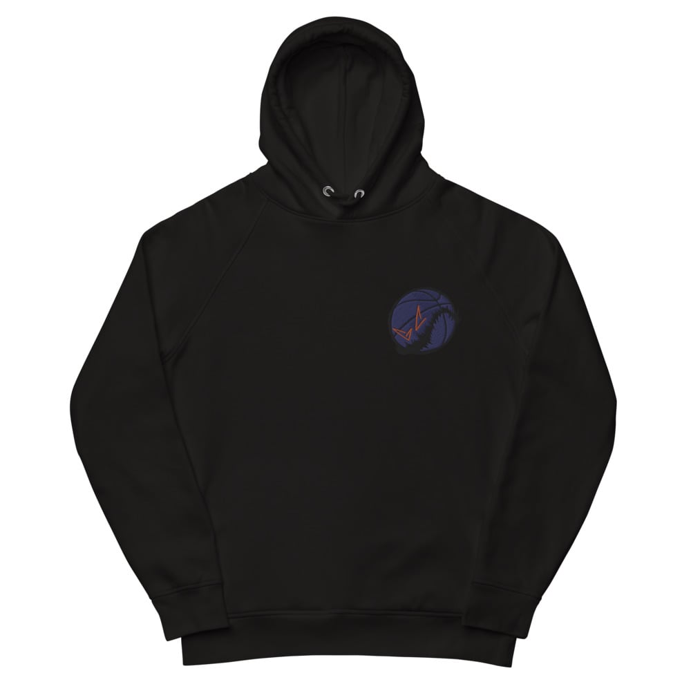 hoodie embroidered HALLOW in black | Good Clones