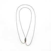 Image 2 of STEEL+SILVER braid neckpiece