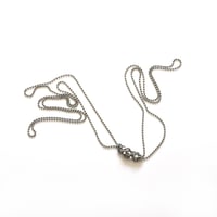 Image 4 of STEEL+SILVER braid neckpiece