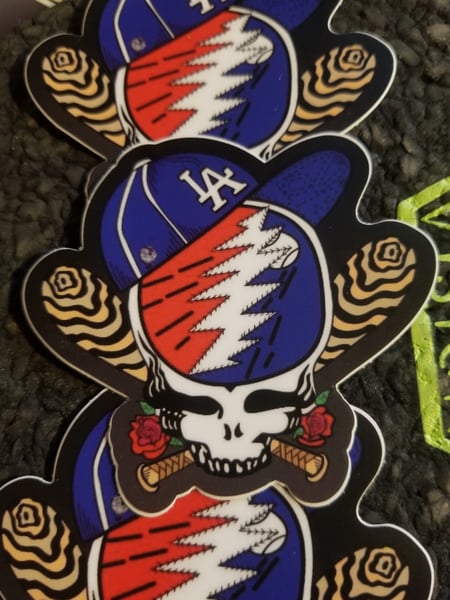 Image of Dead Dodgers Sticker