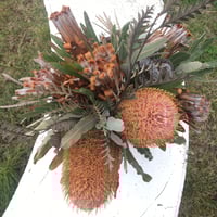 DRIED PROTEA BOUQUET