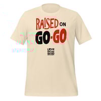 Image 3 of LOVEDCGOGO "RAISED ON GOGO - OG" Unisex Tee (see color options)