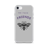 Image 2 of Clear Case for iPhone®/ No Fake Friends