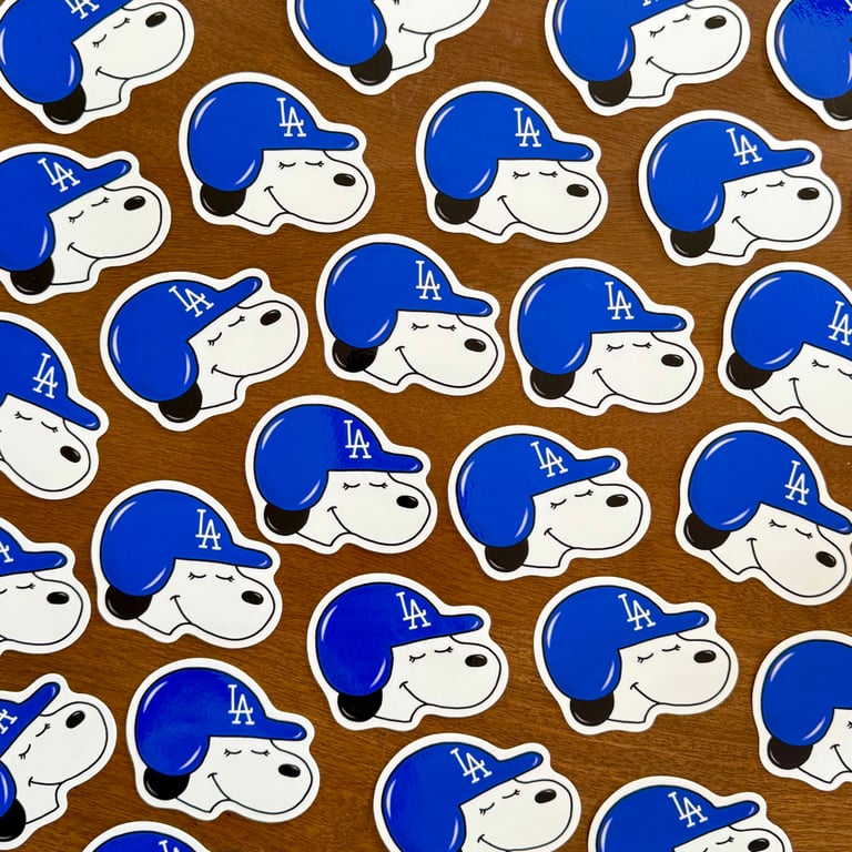 California Baseball Sticker