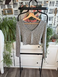 Image 1 of Crop hoodie top