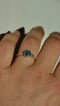 Image of Opal & aquamarin Ring