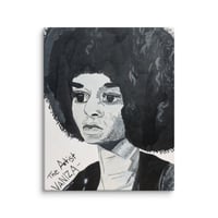 Image 2 of Angela Davis Canvas Print