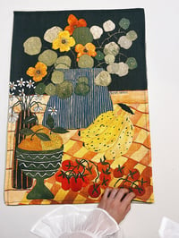 Image 1 of 'Harvest Haul' Tea Towel 