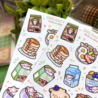 Image 3 of Breakfast | Matte Sticker Sheet
