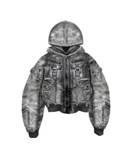 Image 1 of SS25 ‘Sonata’ Over-dyed Cotton Bomber Jacket 