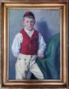Mid-century Modern Swedish Artist ‘Portrait of a Young Boy’