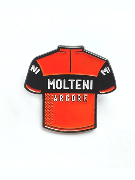 Merckx Molteni Arcore Enamel Pin Print Shop