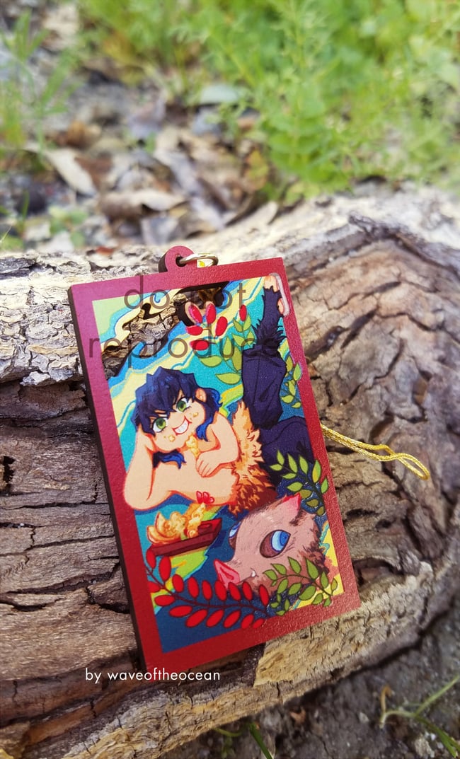 KNY Hana-FOOD-a Wooden Charms