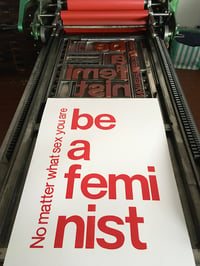 Image 3 of BE A FEMINIST 