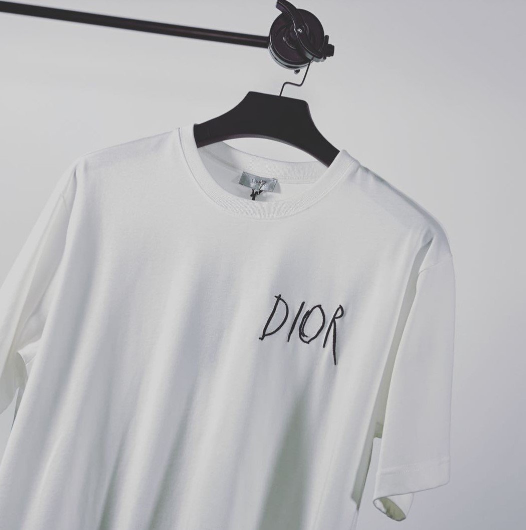christian dior t shirt white