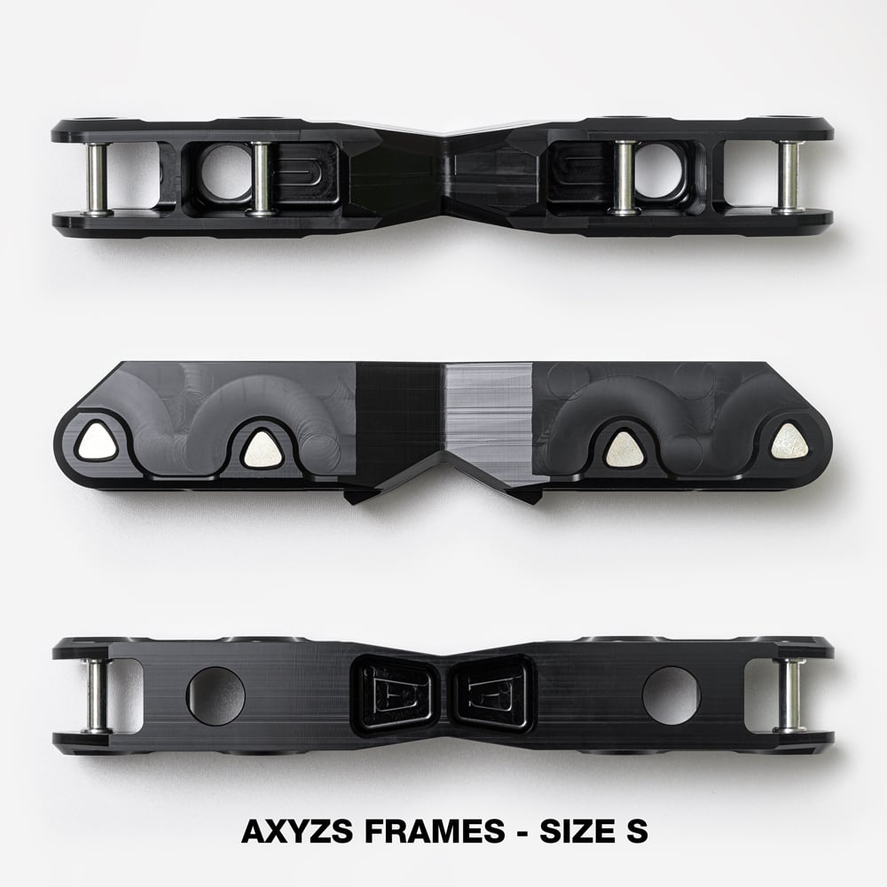 AxyzS Flat Frames - black