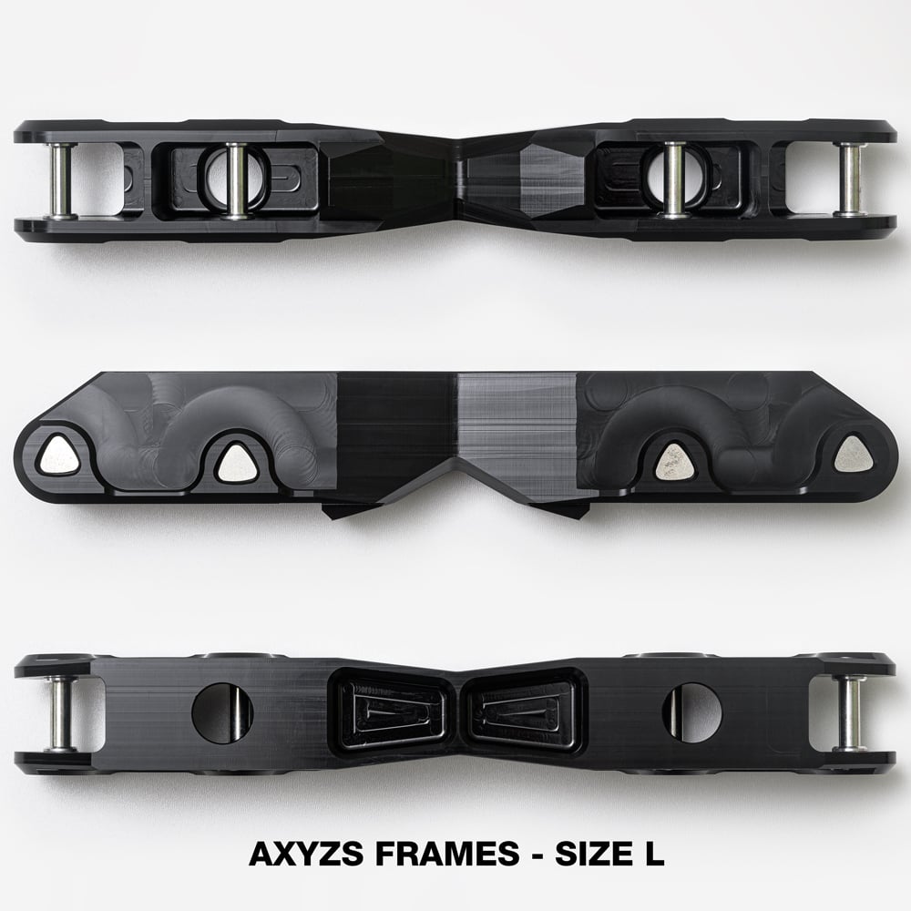 AxyzS Flat Frames - black