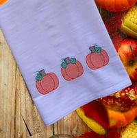 Image 1 of Pumpkins Abound Flour Sack Towel Set 