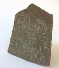 Image 1 of Paleolithic Rock Drawing