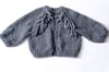 Perth Cardigan w/ Fringe (shown in Charcoal- more colours)