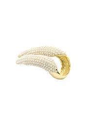 Image 2 of PEARL ANGEL WING RING