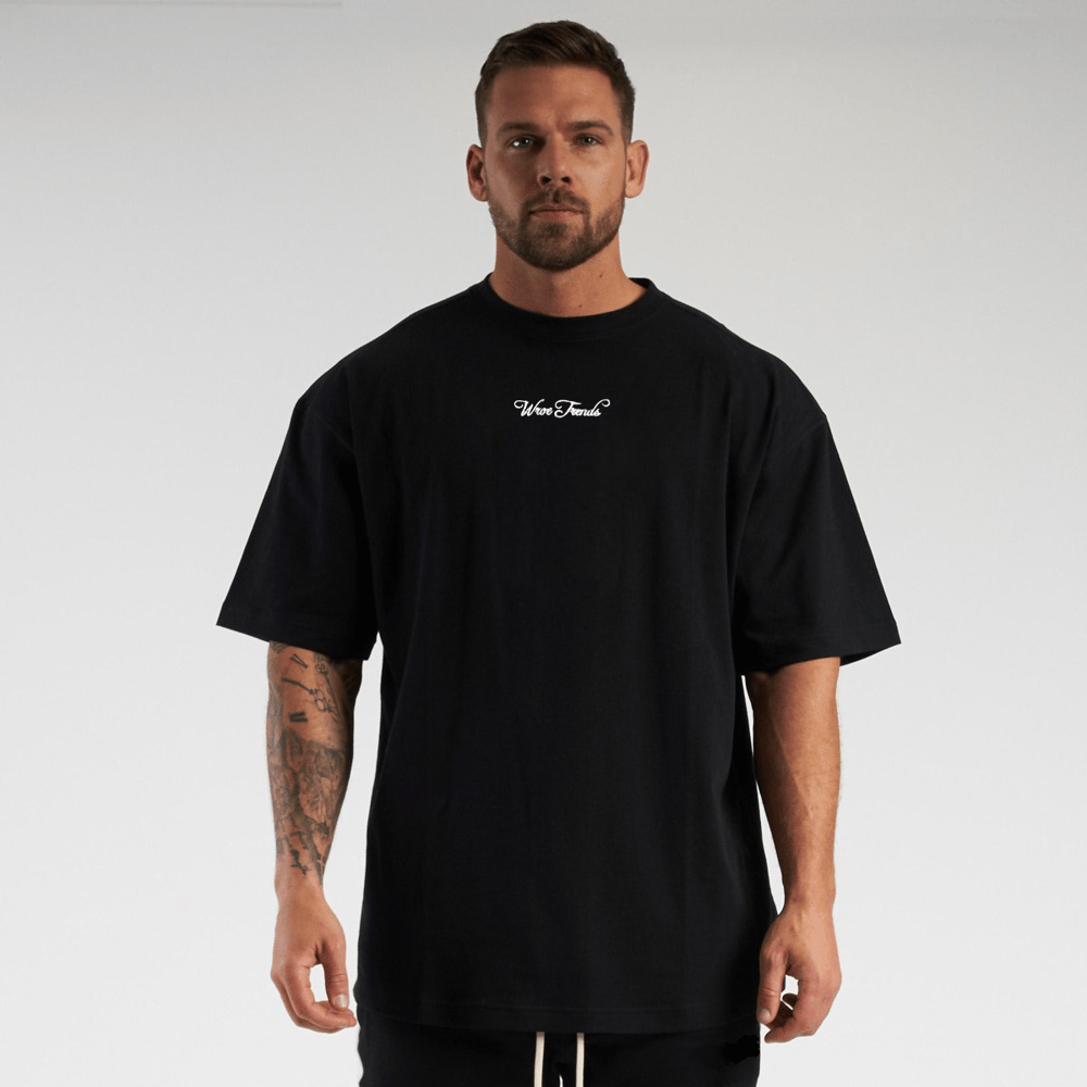 Image of OVERSIZED SIGNATURE TEE