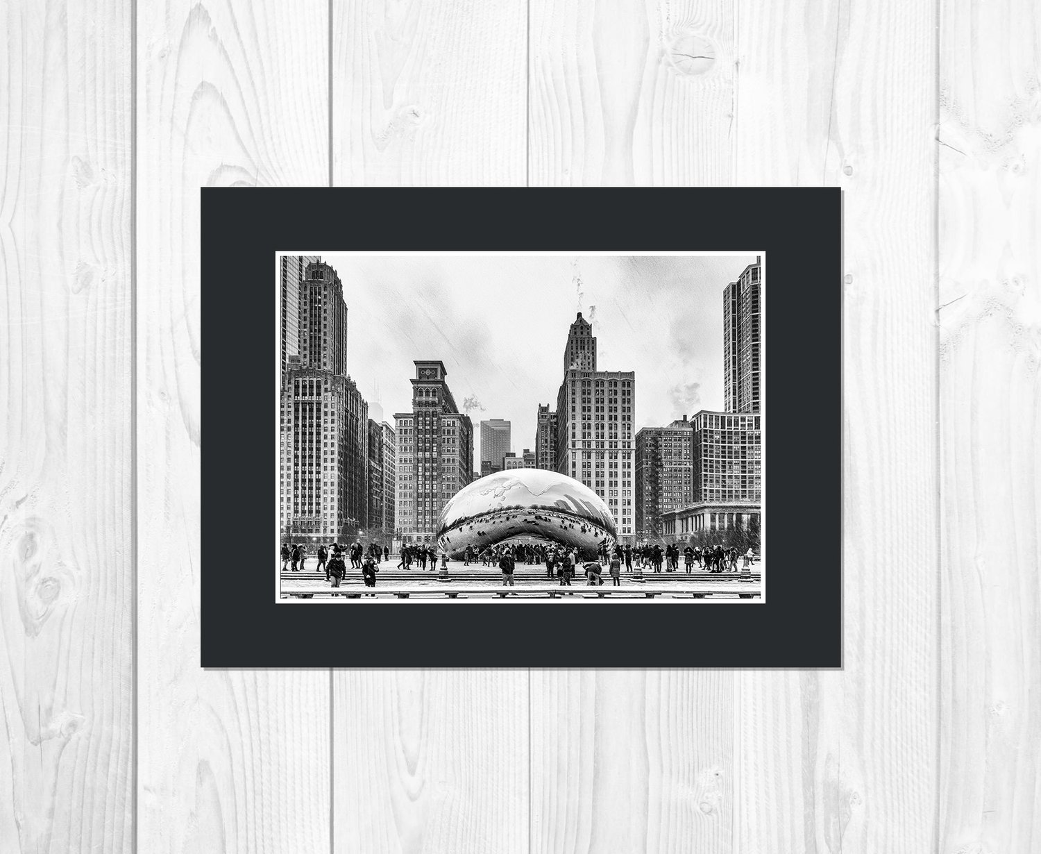 Limited Edition Print: "Snow At The Bean"