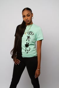 Image 1 of 2 Tone iGroove2Musik Emoji T-Shirt