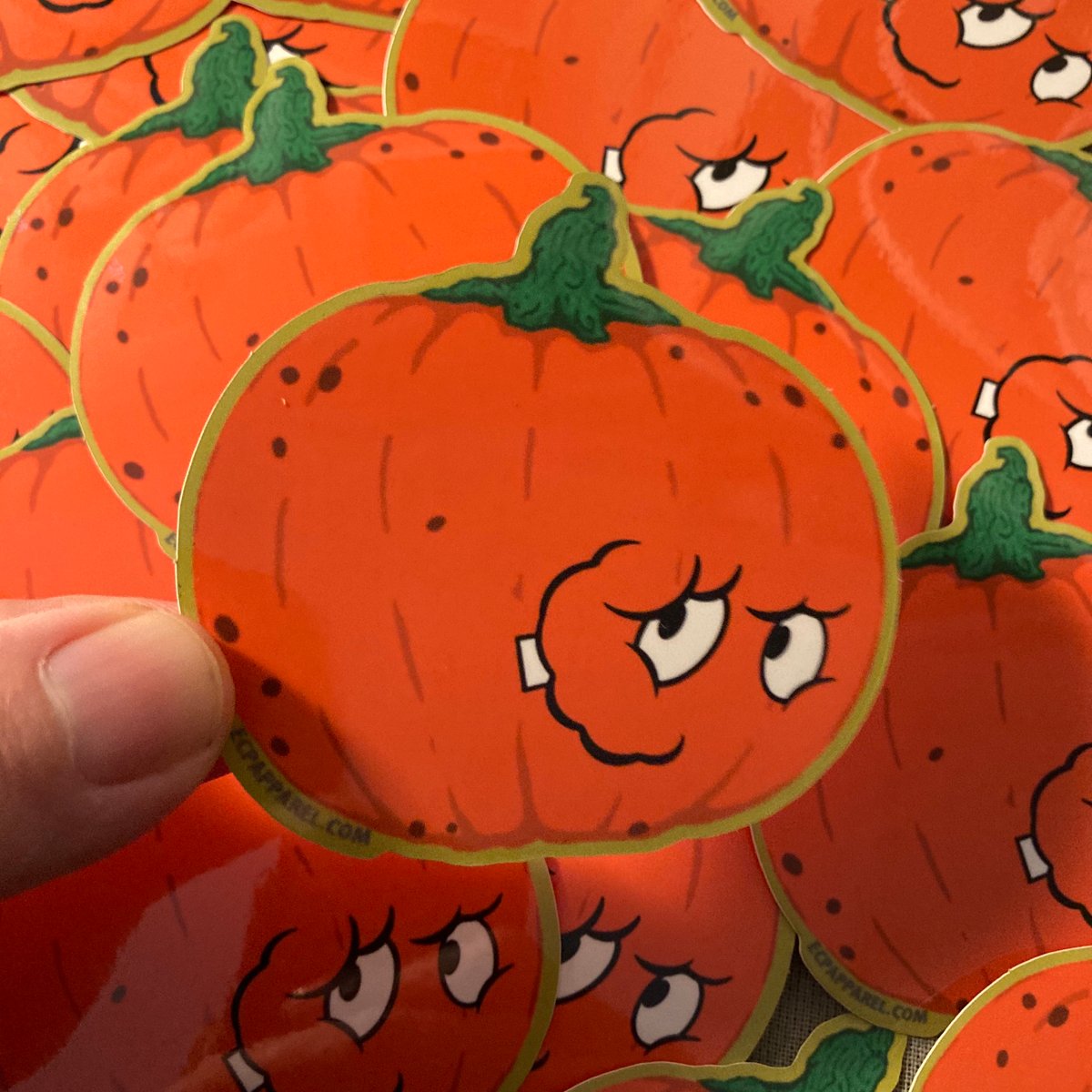 “Pumpkin Wad” Die- Cut Sticker