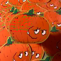 Image 1 of “Pumpkin Wad” Die- Cut Sticker
