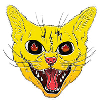 CHO-JANG CAT STICKER