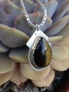 Tigers Eye & Silver Necklace