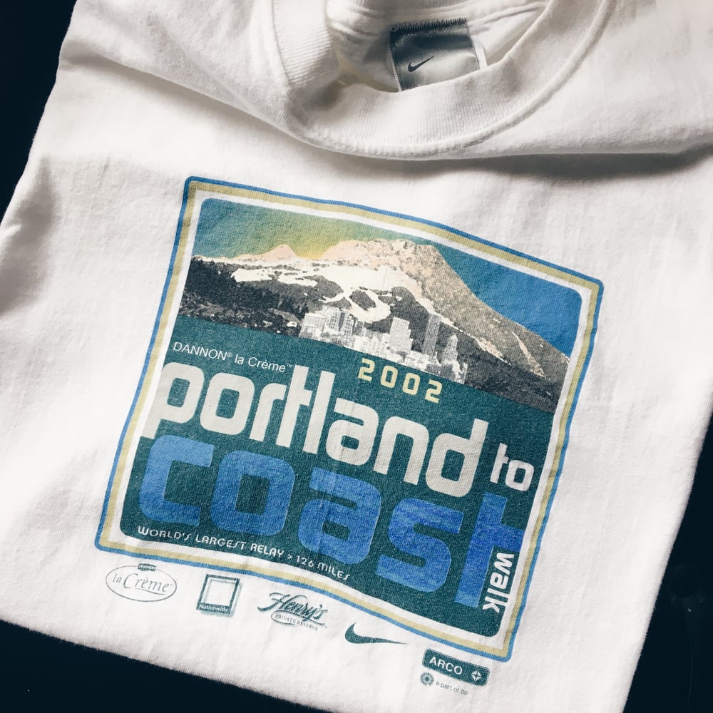 Image of Original 2002 Promo Nike Hood To Coast Tee.