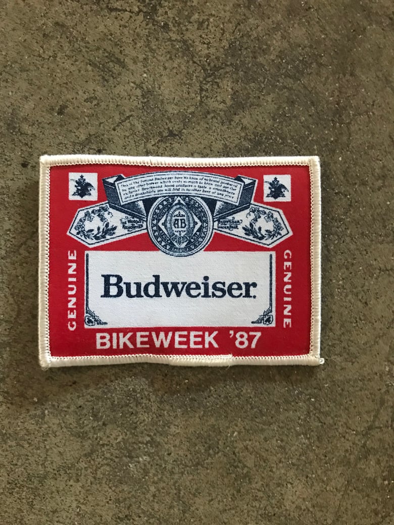 Image of Budweiser Daytona Bike Week Patch