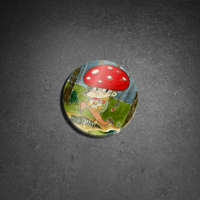 Mushroom Cutie 8x8 vinyl sticker