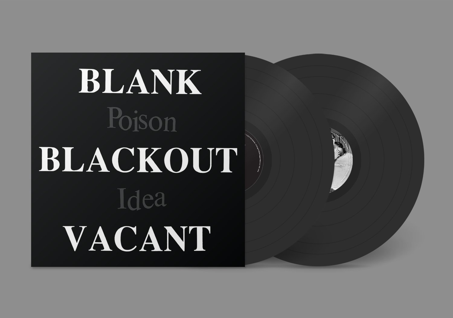 POISON IDEA - "Blank Blackout Vacant" 2xLP w/Poster | TKO Records