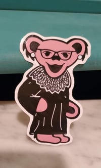 Image 3 of Ruth Bear Ginsburg Stickers