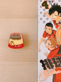 Image 2 of haikyuu!! setter wood pins | ハイキュー