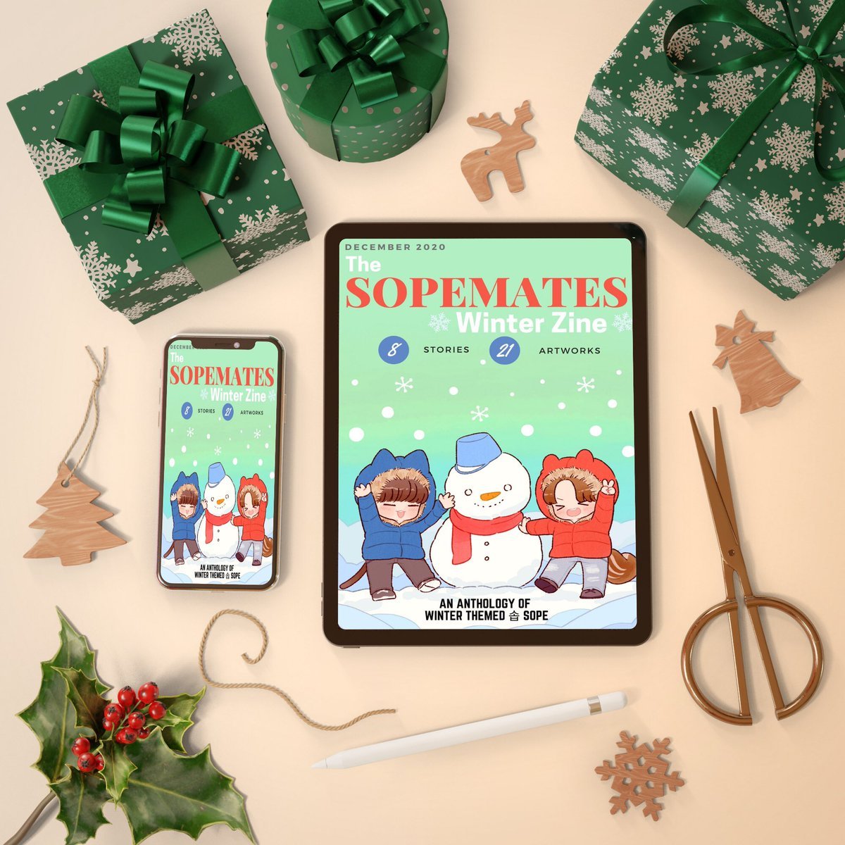 Image of ♡ The Sopemates Zine ♡ E-Copy (PDF)