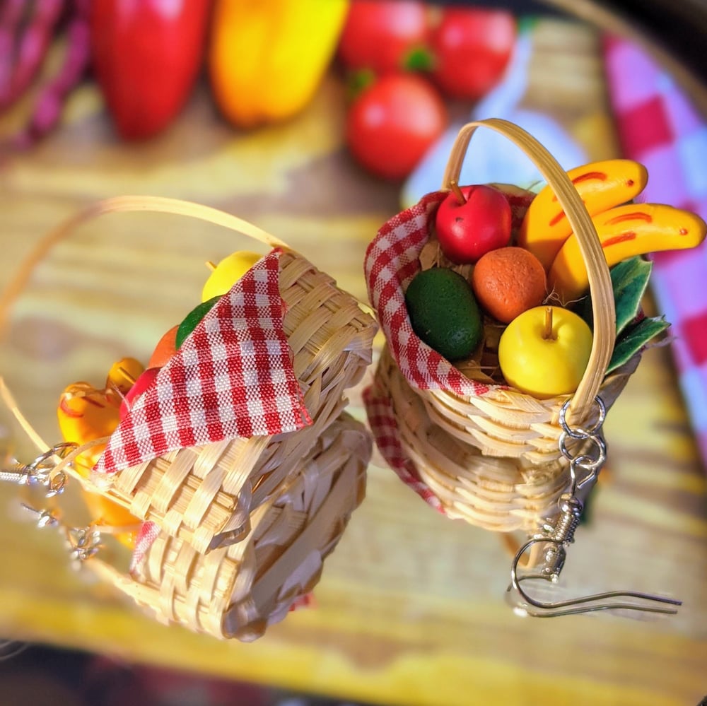 Image of Fruit Basket Earrings