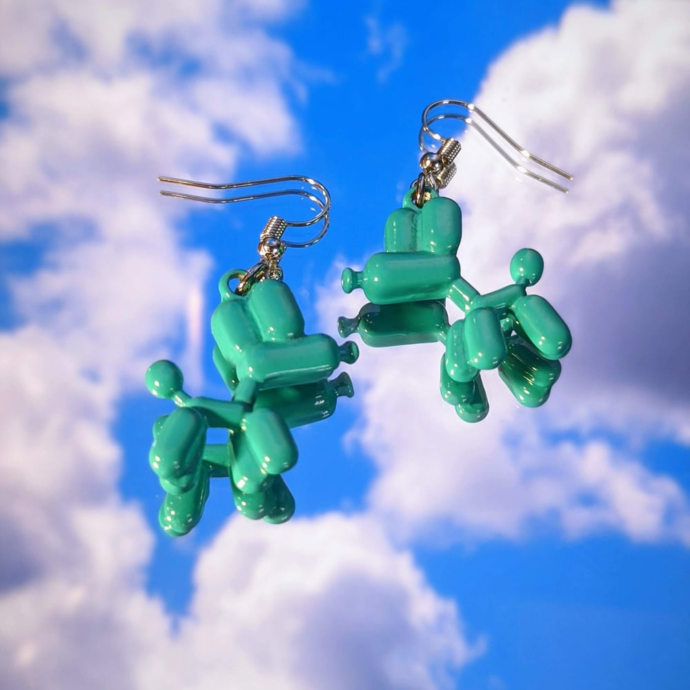 Image of Balloon Dog Earrings