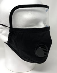 Image 1 of Face Mask with Eye Sheild