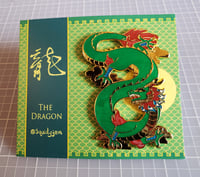 Image 1 of Asian Dragon Enamel Pin