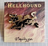 Image 1 of Hellhound Enamel Pin