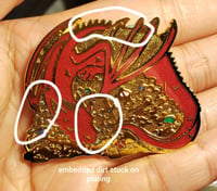 Image 5 of Hoarder Dragon Enamel Pin