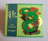 Image 4 of Asian Dragon Enamel Pin