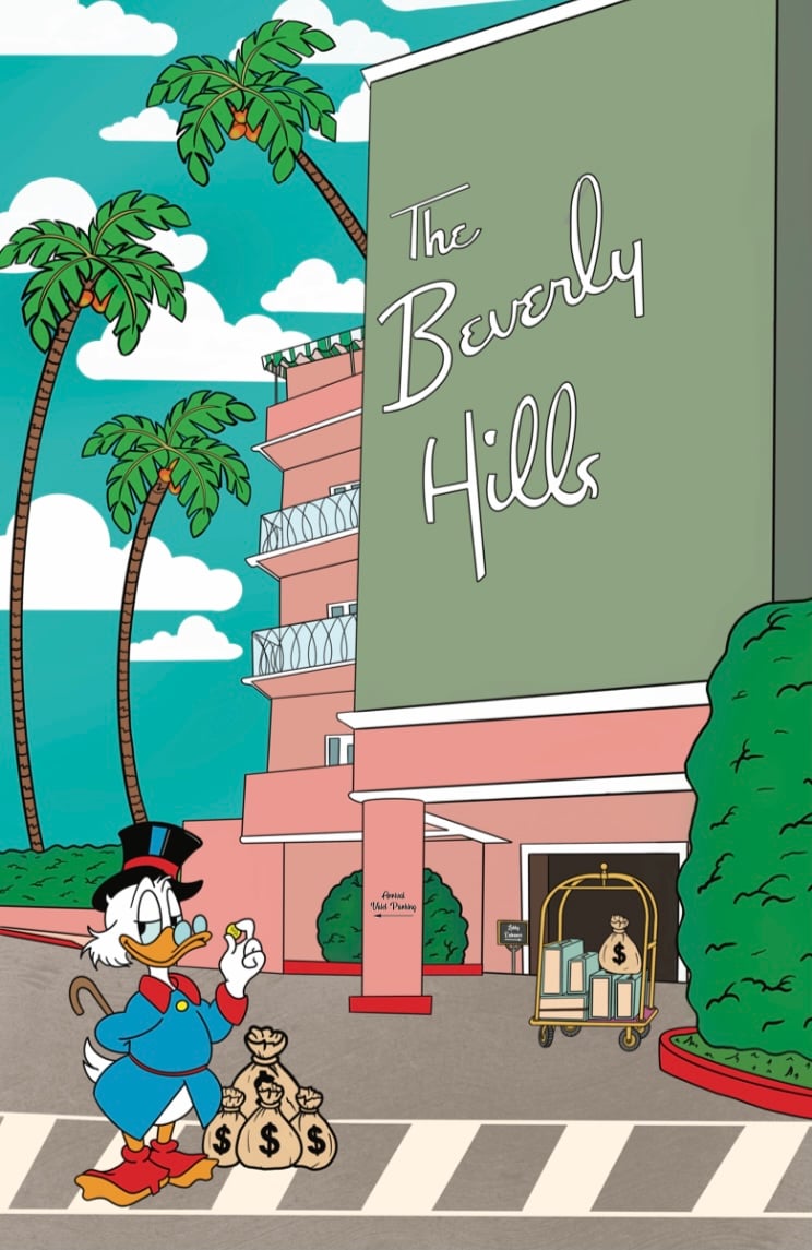 Image of Scrooge X Beverly Hills Hotel 